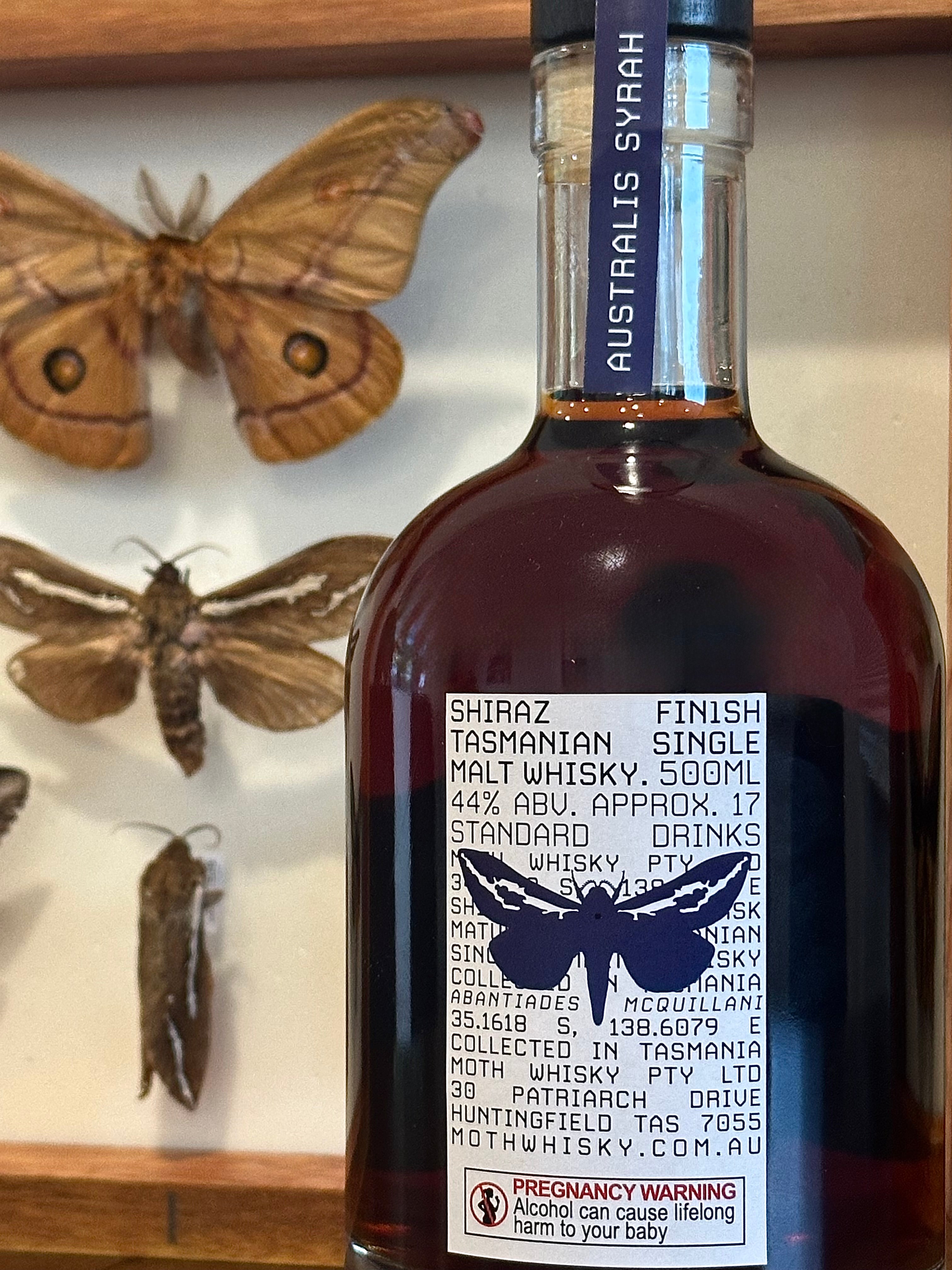 Shiraz Cask Matured Tasmanian Single Malt Whisky